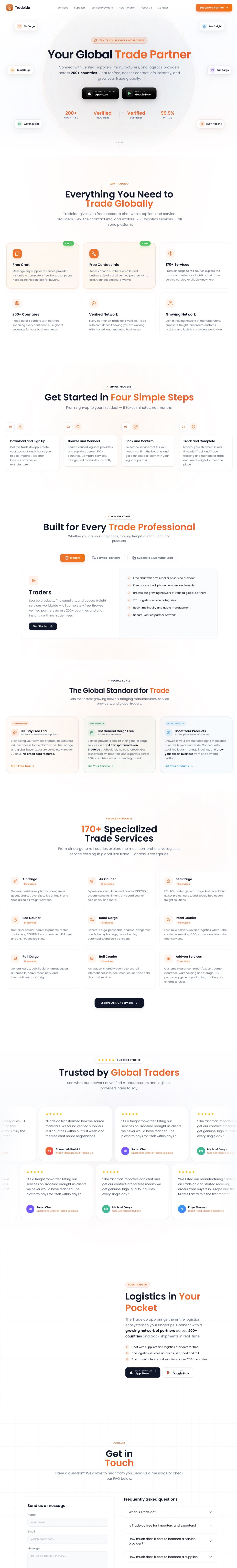 Tradeido screen 1